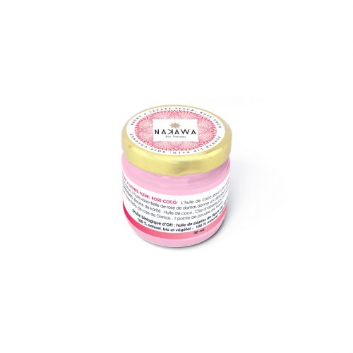 FLOWER LIP BALM - ROSE COCONUT - Nakawa Bio Tunisia