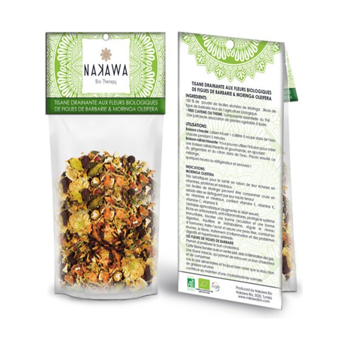 Tisane front and back - Nakawa Bio