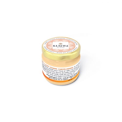 Vitamin-based Lip Balm - Carrot - Orange - Nakawa Bio Tunisia