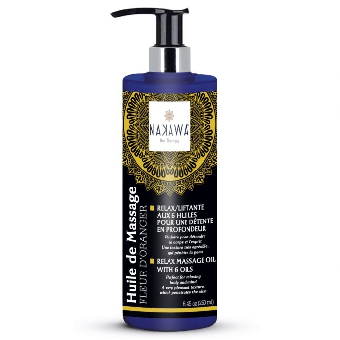 Huile de Massage Fleur d'Oragner - Nakawa Bio Therapy