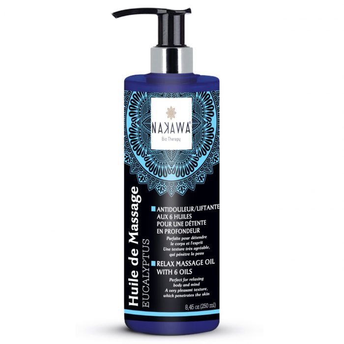 Huile de massage Eucalyptus - Nakawa Bio Therapy