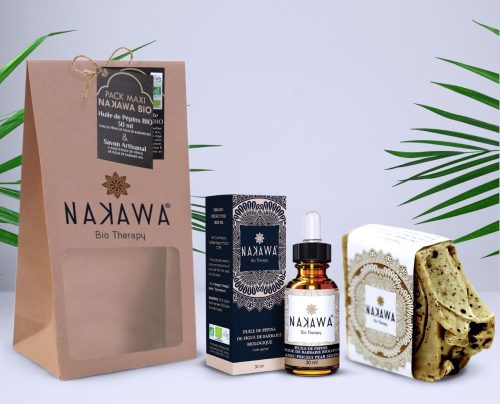 Pack Maxi - Huile de pépins de figue de barbarie bio 30ml +Savon froid biologique - Nakawa Bio Therapy