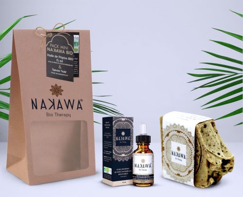 Pack Mini - Huile de pépins de figue de barbarie bio 15ml +Savon froid biologique - Nakawa Bio Therapy