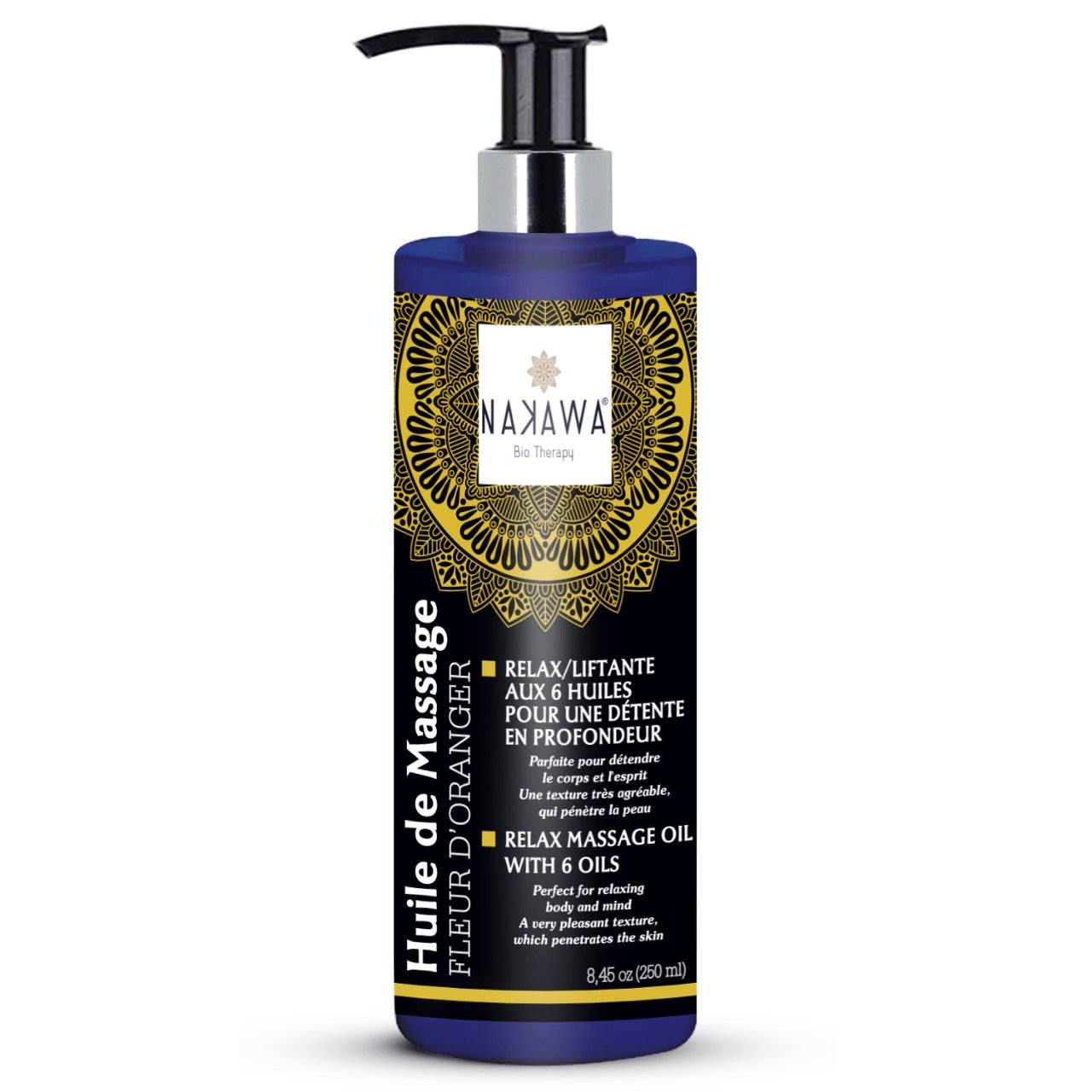 Huile de Massage Fleur d'Oragner - Nakawa Bio Therapy