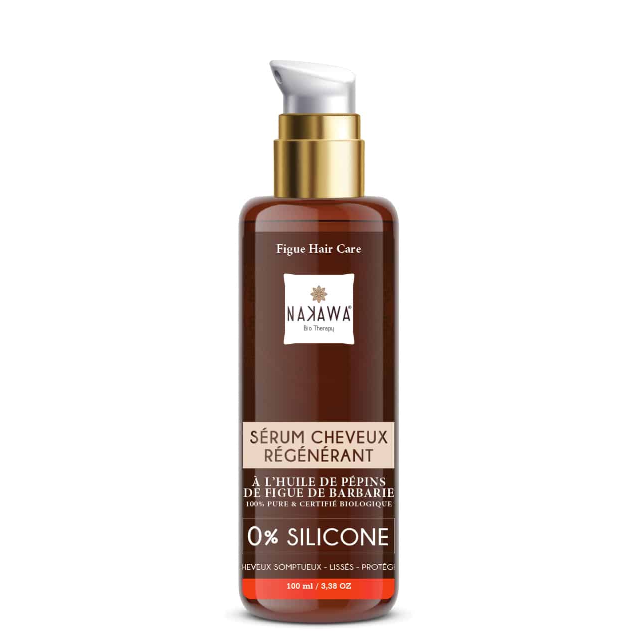 Sérum cheveux régénérant a base de huile de pépins de figue de barbarie bio.